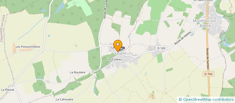localisation de l'entreprise PELTIER RAVINEAU à VALAIRE