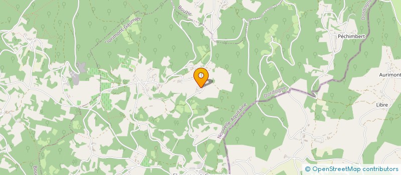 localisation de l'entreprise PELTRE  FLORIMONT-GAUMIER