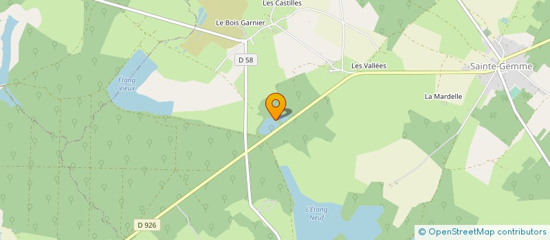 localisation de l'entreprise PELUCHE 36 à NEUILLAY-LES-BOIS