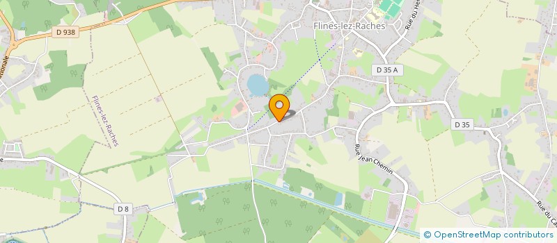 localisation de l'entreprise PELUMA  FLINES-LEZ-RACHES