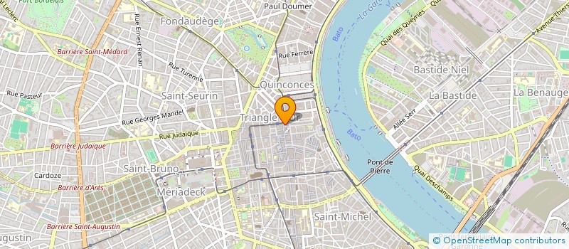 localisation de l'entreprise PELUS PLAZA à BORDEAUX