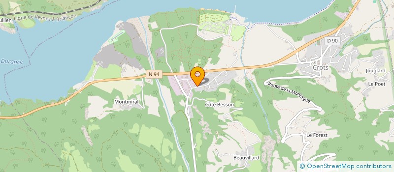 localisation de l'entreprise PELVIAKTIVE  CROTS