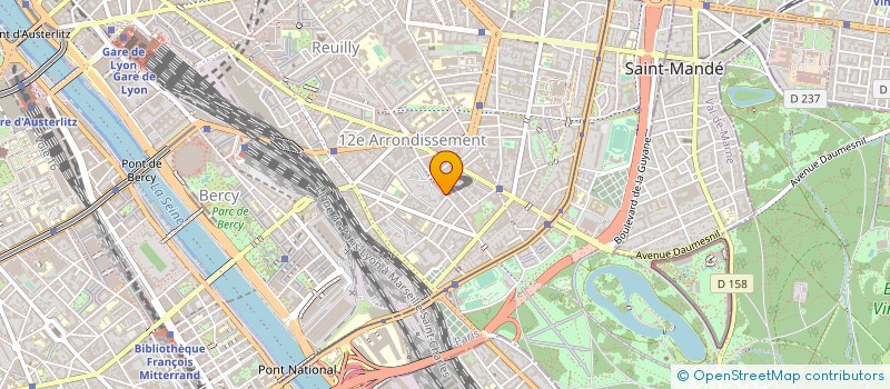 localisation de l'entreprise PEM SARL à PARIS