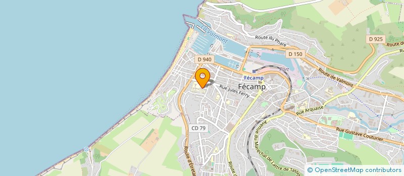 localisation de l'entreprise PEMA  FECAMP