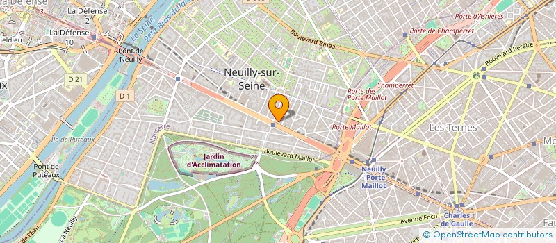 localisation de l'entreprise PEMAC à NEUILLY-SUR-SEINE