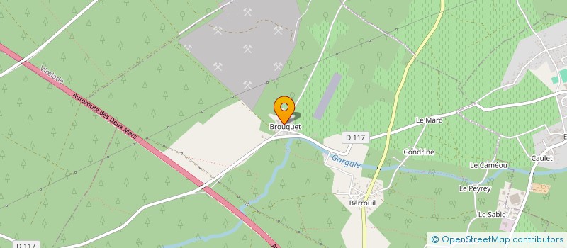 localisation de l'entreprise PEMAII COMMUNICATION  LANDIRAS