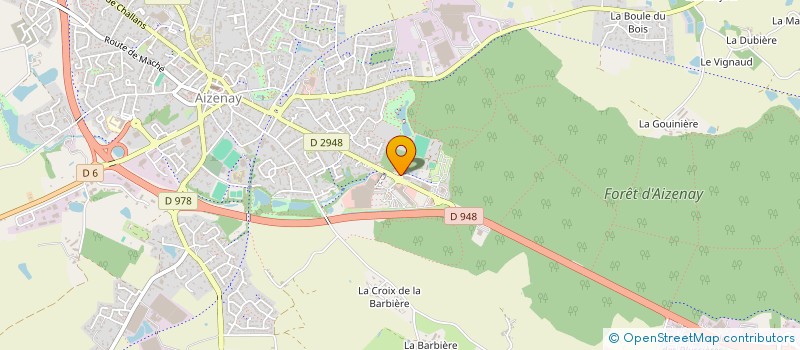 localisation de l'entreprise PEMAN  AIZENAY