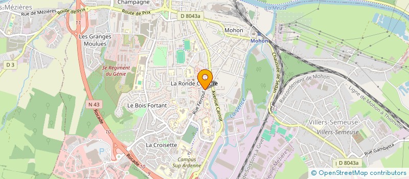 localisation de l'entreprise PEMBE KOSK à CHARLEVILLE-MEZIERES