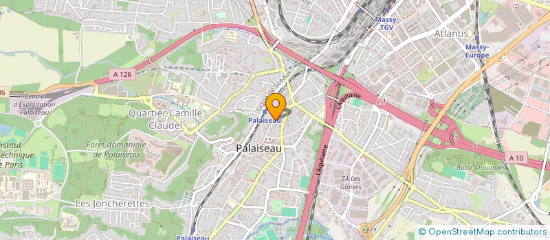 localisation de l'entreprise PEMBERLEY  PALAISEAU