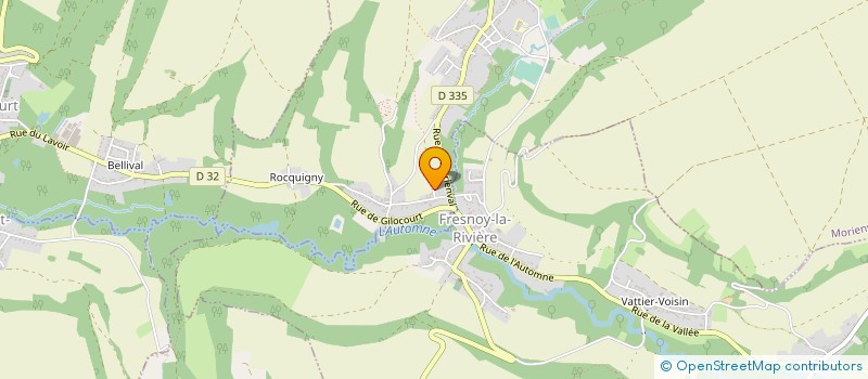 localisation de l'entreprise PEMEL IMMOBILIER  MORIENVAL