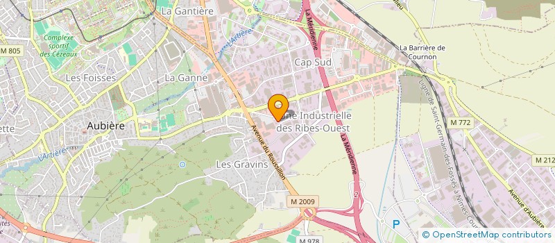 localisation de l'entreprise PEML  AUBIERE