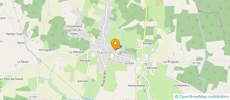 localisation de l'entreprise PEMOC'H  GUEHENNO