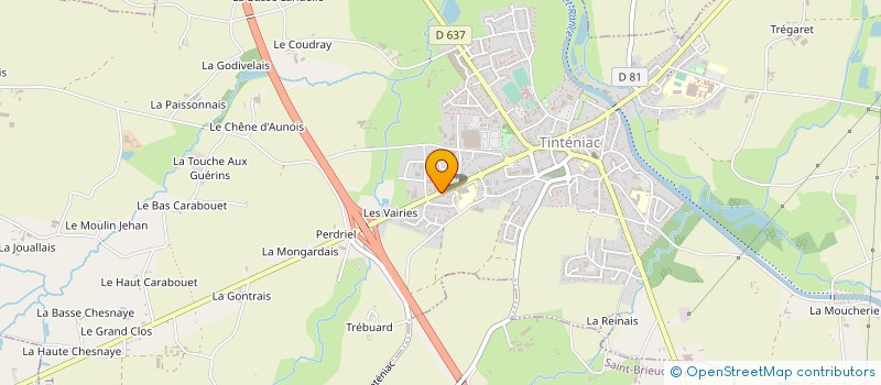 localisation de l'entreprise PEMP TINTENIAC IMMO  TINTENIAC