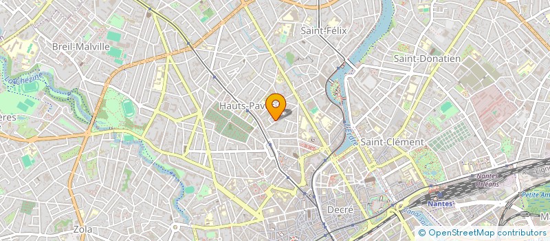 localisation de l'entreprise PEMSIGNOL à NANTES