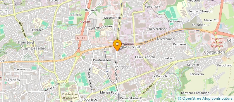 localisation de l'entreprise PEMZEC AUTOMOBILES 29 à BREST