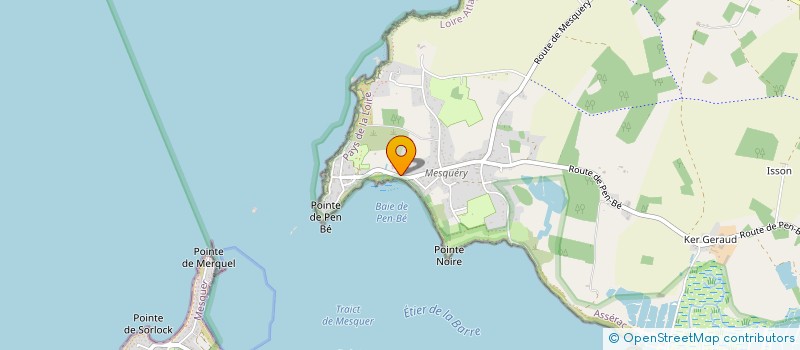 localisation de l'entreprise PEN BE INVESTISSEMENTS  ASSERAC