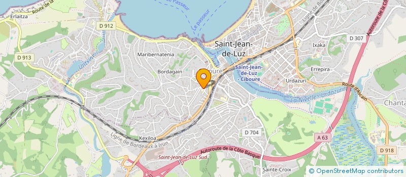 localisation de l'entreprise PEN BRAZ  CIBOURE