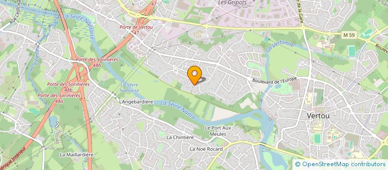 localisation de l'entreprise PEN CASTEL DELGA  VERTOU