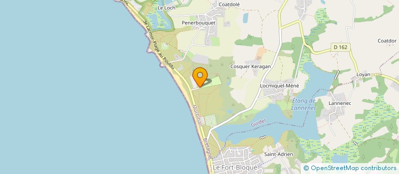 localisation de l'entreprise PEN ER MALO LOISIRS  GUIDEL