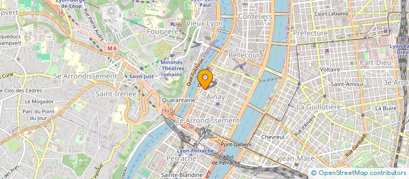 localisation de l'entreprise PEN'MARC  LYON