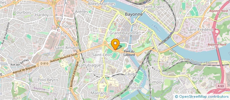 localisation de l'entreprise PENA BAIONA à BAYONNE