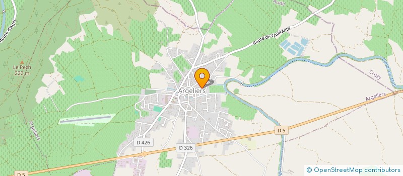 localisation de l'entreprise PENA BARRIO  ARGELIERS