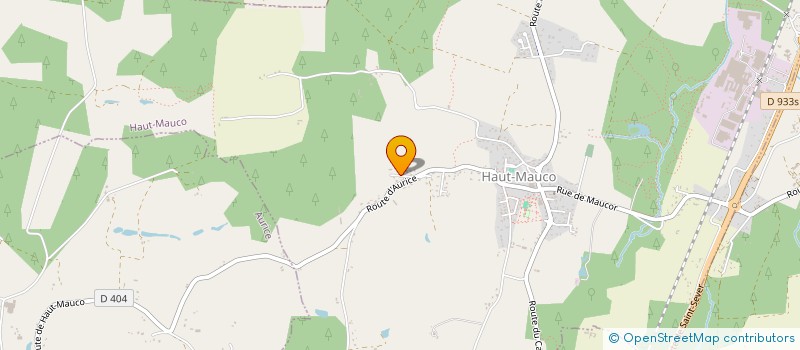 localisation de l'entreprise PENA BOUS AL BAR  HAUT-MAUCO