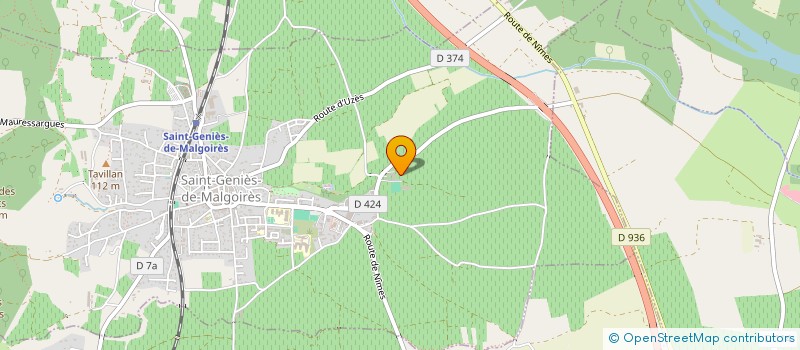 localisation de l'entreprise PENA CLEMENTE HARGOUS  SAINT-GENIES-DE-MALGOIRES