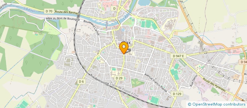localisation de l'entreprise PENA ENRIQUE PONCE à DAX