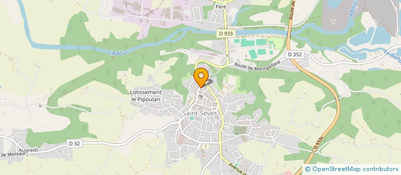 localisation de l'entreprise PENA LA BODEGUITA  SAINT-SEVER