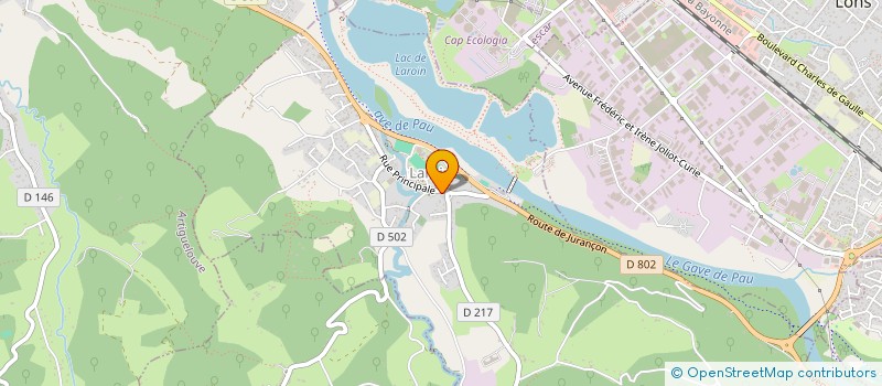 localisation de l'entreprise PENA LATECOUERE à LAROIN