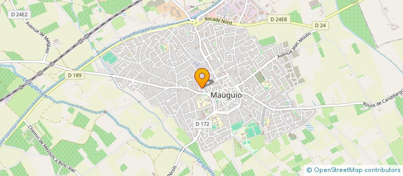 localisation de l'entreprise PENA LES AUX TEMPS TICS  MAUGUIO