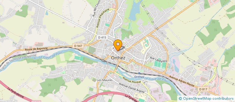 localisation de l'entreprise PENA LOS MALETILLAS à ORTHEZ