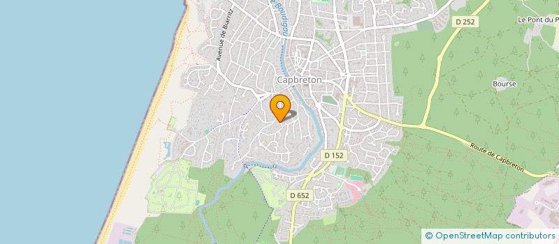 localisation de l'entreprise PENA SANTOXA à CAPBRETON