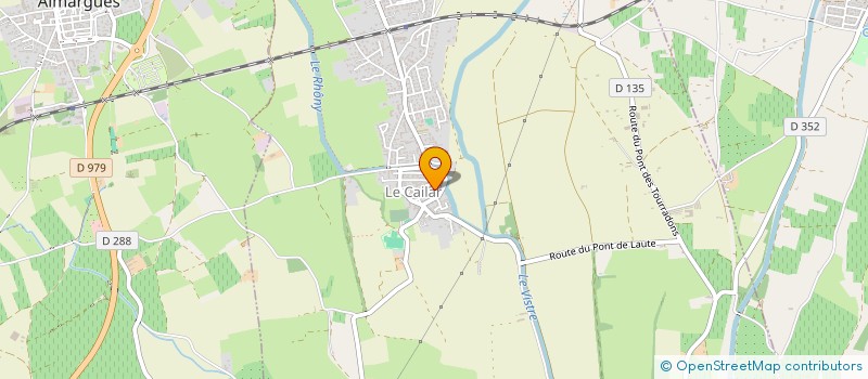 localisation de l'entreprise PENA TAURINE MICHEL BOUIX  LE CAILAR