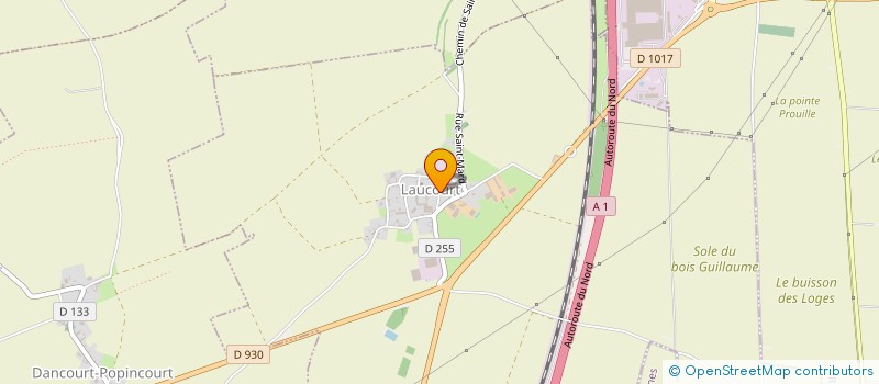 localisation de l'entreprise PENA VAN LAERE à LAUCOURT