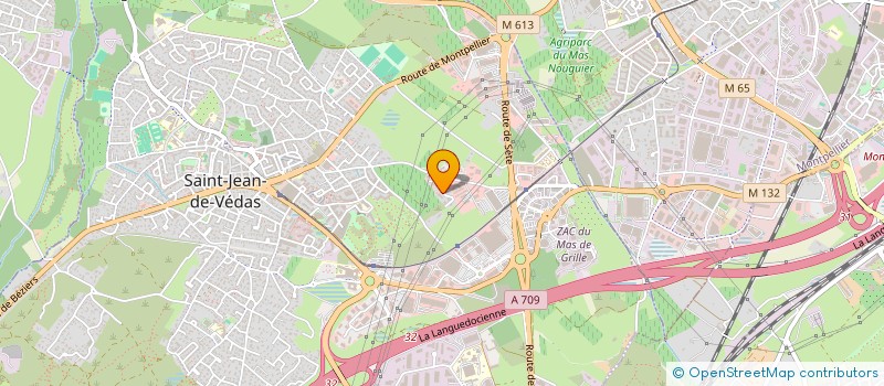 localisation de l'entreprise PENAC  SAINT-JEAN-DE-VEDAS