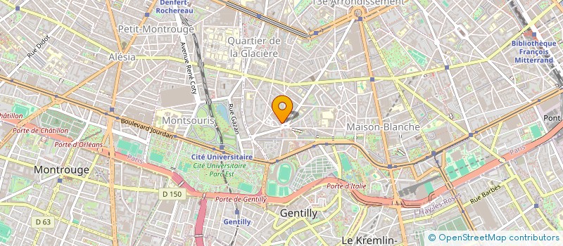 localisation de l'entreprise PENAIN  PARIS