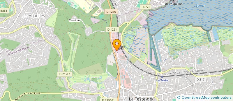 localisation de l'entreprise PENAIS à LA TESTE-DE-BUCH