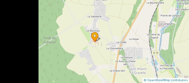 localisation de l'entreprise PENAIS  SAINT-HILAIRE-LA-GRAVELLE