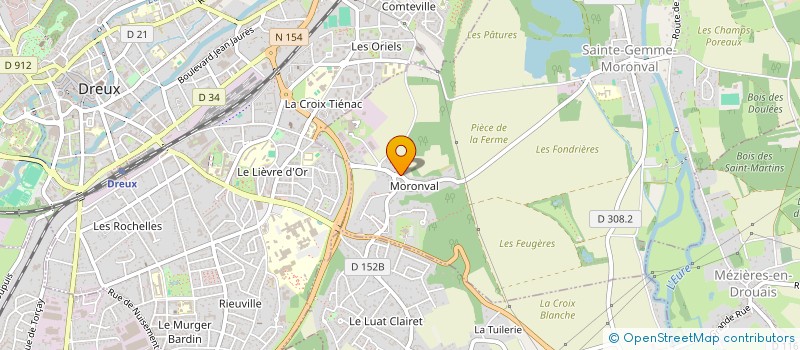 localisation de l'entreprise PENAND à SAINTE-GEMME-MORONVAL