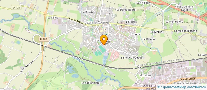 localisation de l'entreprise PENARD HOLDING  LE RHEU