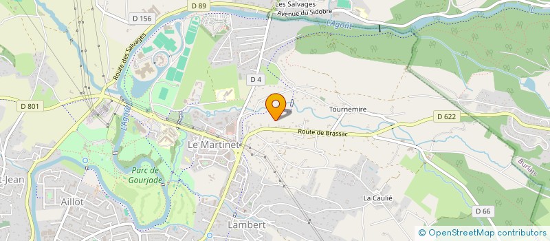 localisation de l'entreprise PENASAVI  CASTRES