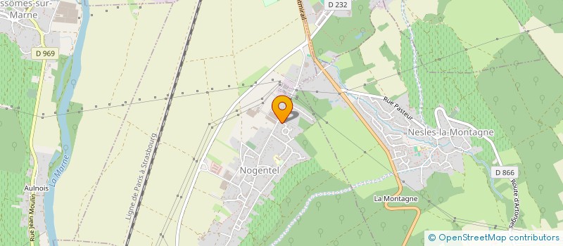 localisation de l'entreprise PENATES-SECURITE à NOGENTEL