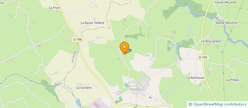 localisation de l'entreprise PENAULT à POILLEY