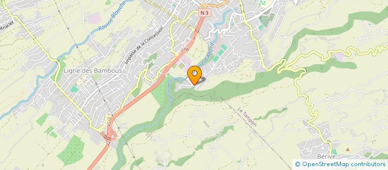 localisation de l'entreprise PENCHAK SILAT SUD REUNION  LE TAMPON