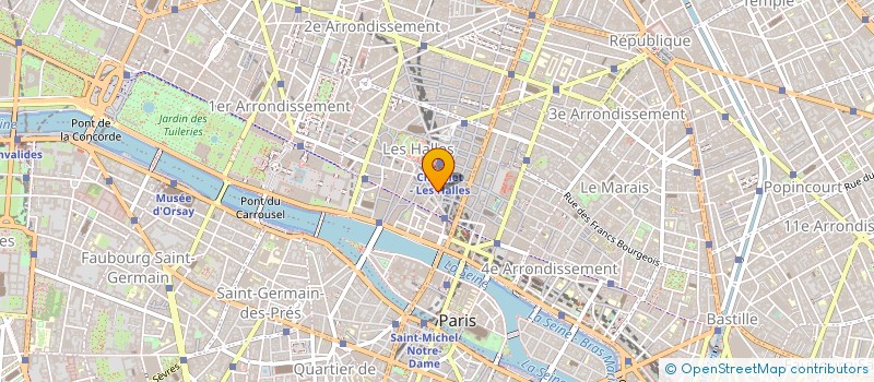 localisation de l'entreprise PENCIL à PARIS