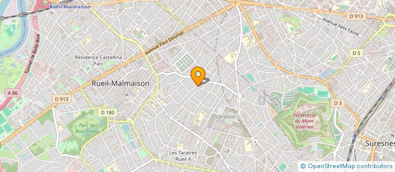 localisation de l'entreprise PENCLUME à RUEIL-MALMAISON