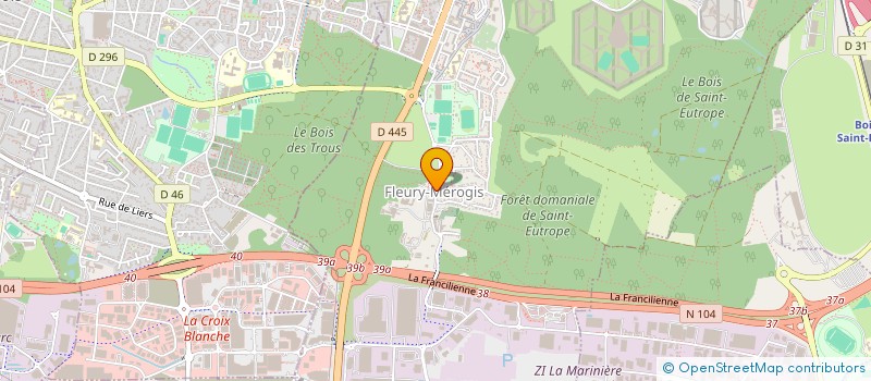 localisation de l'entreprise PENDA JEUNESSE ESPOIR à FLEURY-MEROGIS