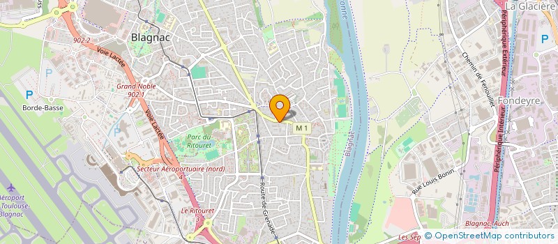 localisation de l'entreprise PENDAMAV  BLAGNAC